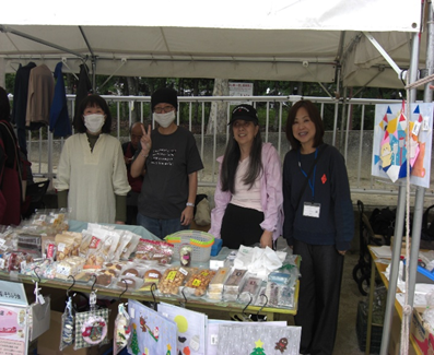 ふれあい広場に出店しました！