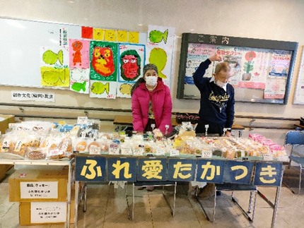 高校生が作る冬まつりに出店しました！